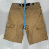 Lost Cargo Shorts - 33W 12L Beige Cotton