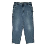 Carhartt Double Knee Carpenter Jeans - 38W 34L Blue Cotton