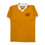 Single Stitch Sluggers & Putters Eagle USA Polo Shirt - Medium Yellow Cotton