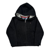 Age 6 Tommy Hilfiger Hoodie - Small Black Cotton