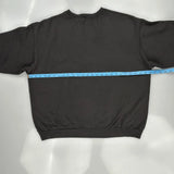 Blank Unbranded Sweatshirt - XL Black Cotton