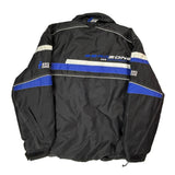 Zero Zone Graphic Ski Jacket - XL Blue Polyester