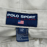 Polo Sport Chino Shorts - 32W UK 14 Beige Cotton