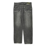 Southpole Wide Leg Jeans - 36W 29L Gray Cotton