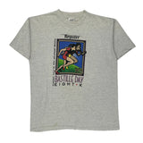 Bastille Day Eight-K Murina Single Stitch T-Shirt - Large Grey Cotton