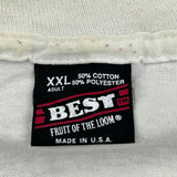 Race For The Cure Fruit Of The Loom Single Stitch T-Shirt - 2XL White Cotton Blend