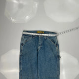 Lee Carpenter Jeans - 32W 30L Blue Cotton