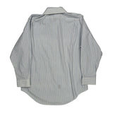 Ralph Lauren Striped Shirt - Large Blue Cotton