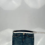 Armani Exchange Boot Cut Jeans - 28W UK 6 Blue Denim