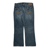 Seven 7 Boot Cut Jeans - 34W 30L Blue Cotton