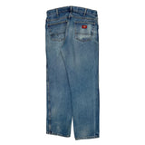 Dickies Jeans - 34W 32L Blue Cotton