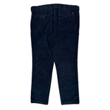 Tommy Hilfiger Cord Trousers - 36″ Waist Navy Corduroy