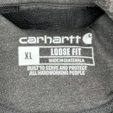 Loose Fit Carhartt Hoodie - XL Grey Cotton