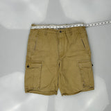 Levis Cargo Shorts - 32W 10L Khaki Cotton