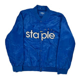 Staple Bomber Jacket - 2XL Blue Polyester