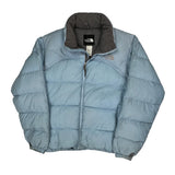 700 Fill The North Face Puffer - XL Blue Nylon