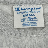 Reverse Weave Champion Hudson Yards New York Sweatshirt - Small Gray Cotton