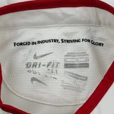 Manchester United Nike 2012-14 Away Football Shirt - XL White Polyester