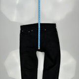 Levis 502 Jeans - 32W 30L Black Denim