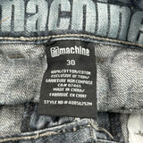 Machine Denim Shorts - 30W 12L Dark Wash Cotton