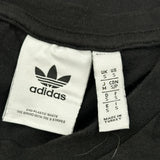 Adidas Striped T-Shirt - Small Green Cotton