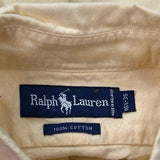 Ralph Lauren Shirt - Large Yellow Cotton