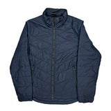 The North Face Puffer - Large Navy Polyester