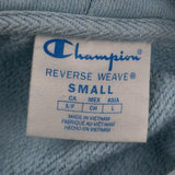Champion Hoodie - Small Blue Cotton