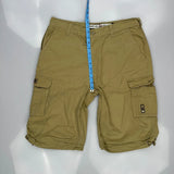 Ecko Unltd Cargo Shorts - 36W 13L Khaki Cotton