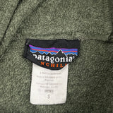 Patagonia Synchilla Fleece Hoodie - Small Green Polyester