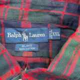 Ralph Lauren Checked Flannel Shirt - 2XL Multicoloured Cotton