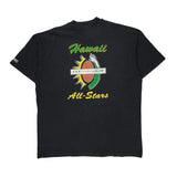 Hawaii All-Stars Asics Graphic T-Shirt - 2XL Black Cotton