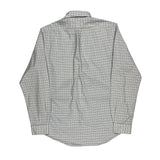 Ralph Lauren Checked Shirt - Medium White Cotton