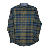 Tommy Hilfiger Checked Shirt - Medium Blue Cotton