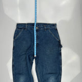 Carhartt Carpenter Jeans - 36W 32L Blue Cotton