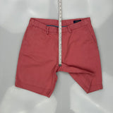 Polo By Ralph Lauren Chino Shorts - 33W 6L Red Cotton