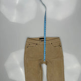 Calvin Klein Jeans Cord Trousers - 31″ Waist Beige Corduroy