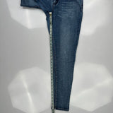 American Eagle Skinny Jeans - 33W UK 14 Blue Cotton