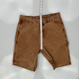 No Boundaries Carpenter Shorts - 30W 9L Brown Cotton