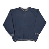 Nfl Sweatshirt - Large Blue Cotton Blend