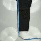 Cat Cargo Pants - 36W 30L Black Cotton Blend