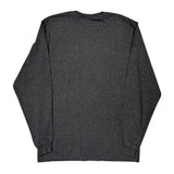 Carhartt Long Sleeve T-Shirt - Large Gray Cotton
