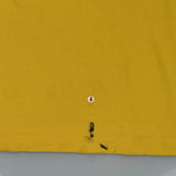 Lacoste Polo Shirt - Large Yellow Cotton