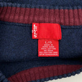 Levis Sweater - Large Blue Cotton
