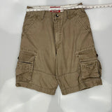 Levis Cargo Shorts - 30W 10L Khaki Cotton