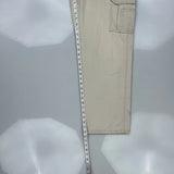 Wrangler Cargo Trousers - 34W 32L Beige Cotton