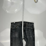 501 Levis Jeans - 34W 31L Gray Cotton
