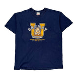 Grumpy Disney Cartoon T-Shirt - Medium Navy Cotton