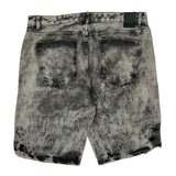 Reset Tie-Dye Denim Shorts - 38W 11L Grey Cotton