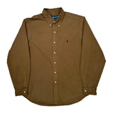 Ralph Lauren Shirt - XL Brown Cotton